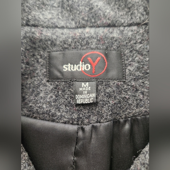 Women's Vintage Wool Blend Pea coat - Picture 6 of 12